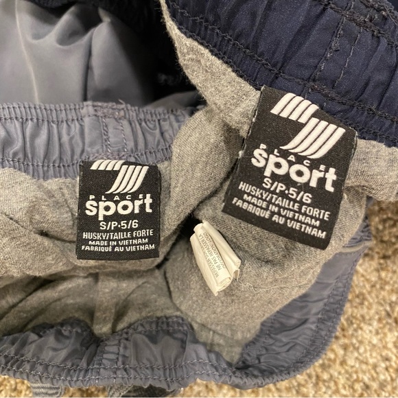 The Children’s Place Boys Size 5/6 HUSKY Lined Activewear Pull-on Pants, 2 pants - Picture 8 of 8